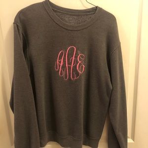Initial sweatshirt